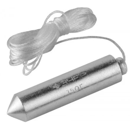 Отвес ЗУБР "МАСТЕР" строительный со шнуром, в пластиковом контейнере, 200 г 0636-200_z01 купить в Нижневартовске