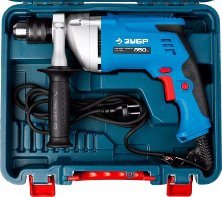 Дрель ударная + кейс ЗДУ-850 ЭРМКМ2 серия ПРОФЕССИОНАЛ купить в Нижневартовске