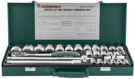 Набор головок торцевых 1/2&quot;DR 8-34мм 28предметов S04Н4728S Jonnesway 47534 купить в Нижневартовске