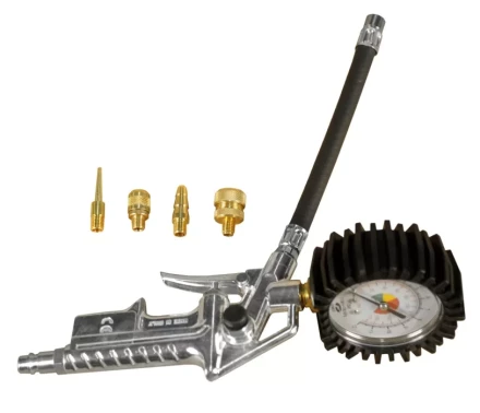 Пистолет для подкачки шин универсальный (4 насадки) 0704000601  Elitech купить в Нижневартовске