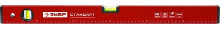 Уровень ЗУБР &quot;СТАНДАРТ&quot; коробчатый, 2 противоударные ампулы, 60см 34588-060 купить в Нижневартовске