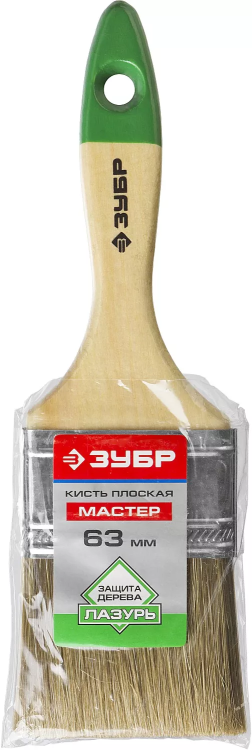 Кисти плоские ЛАЗУРЬ серия МАСТЕР купить в Нижневартовске