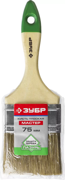 Кисти плоские ЛАЗУРЬ серия МАСТЕР купить в Нижневартовске