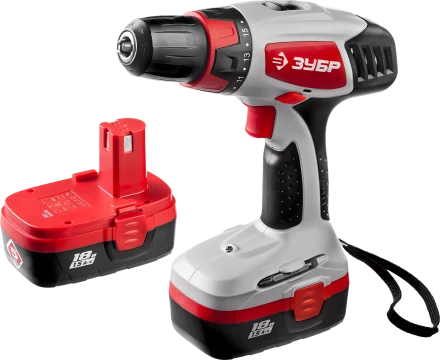 Дрель-шуруповерт 2 АКБ ЗДА-18-2 КИН серия МАСТЕР купить в Нижневартовске