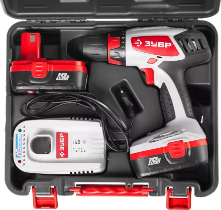Дрель-шуруповерт 2 АКБ ЗДА-18-2 КИН серия МАСТЕР купить в Нижневартовске