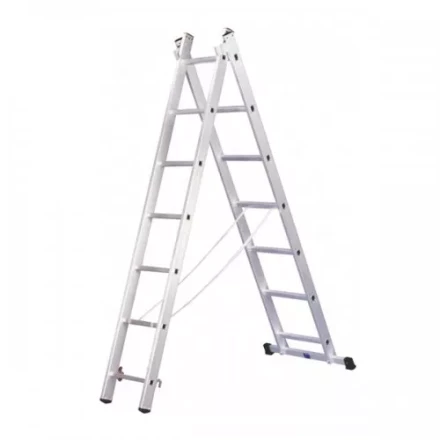 Лестница двухсекционная 2х10 ступеней ЭНКОР 69698 купить в Нижневартовске