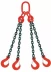 Строп цепной четырехветвевой 4СЦ 17 т L=8 м 8 кл с ОВ 17.0т купить в Нижневартовске
