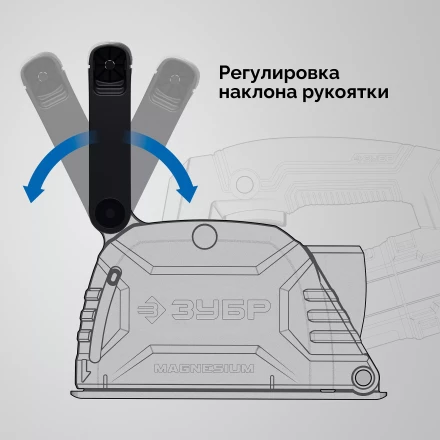 ЗУБР d 125 мм, 1200 Вт, 30 мм, штроборез (бороздодел) (ЗШ-30-1205 Т) купить в Нижневартовске