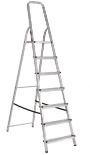 Стремянка алюминиевая СА 1х7 Вихрь купить в Нижневартовске