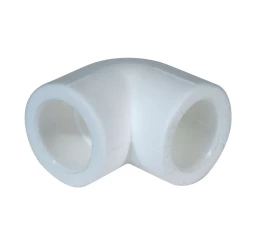 Уголок PP-R 90° 63мм белый (8/48) 45335