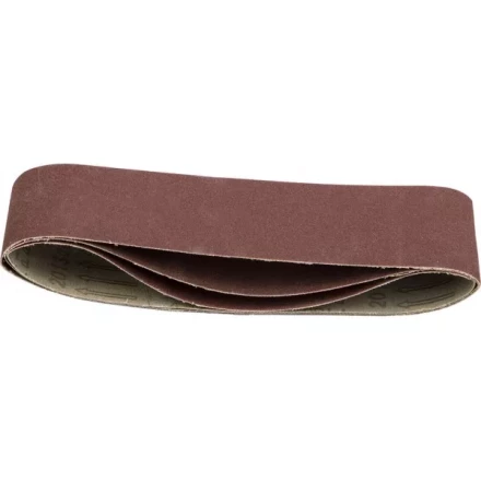 Лента STAYER "MASTER" шлифовальная универсальная бесконечная на тканевой основе, для ЛШМ, P180, 75х533мм, 3шт 35442-180 купить в Нижневартовске