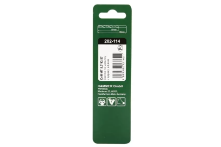 Сверло по металлу HAMMER Ф5.5х93мм (DR MT 5,5мм*93/57мм) купить в Нижневартовске