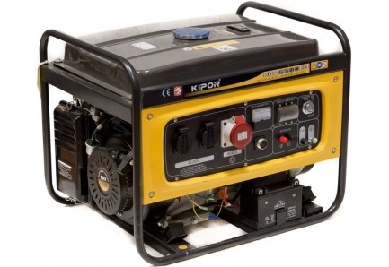 Электростанция бензиновая KIPOR KGE6500E3 купить в Нижневартовске