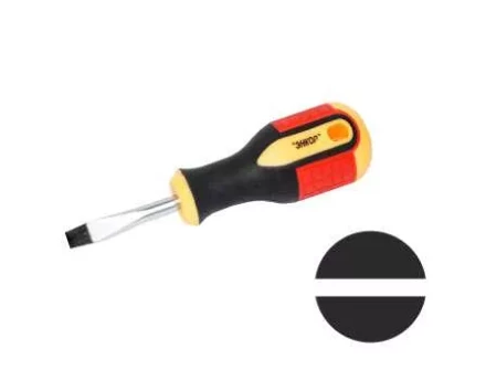 Отвертка шлиц. 1,2х6,5х38мм,трехкомп рук. 19614 купить в Нижневартовске