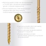 ЗУБР КС-Т, 100 х 8.0 мм, TX40, тарельчатая головка, желтый цинк, 50 шт, конструкционный саморез, Профессионал (30051-80-100) купить в Нижневартовске