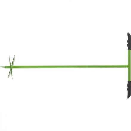 Бур садовый лопастной со сменными ножами, 2110 мм / 1110 мм , удлинитель, диаметр 150 мм, 200 мм, Россия, Сибртех 64399 купить в Нижневартовске