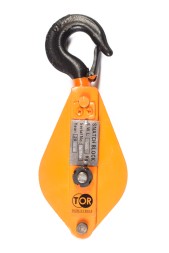 Блок монтажный однорольный с  крюком TOR HQG(L) K1-3,2 т с откидной щекой (T) 1048307