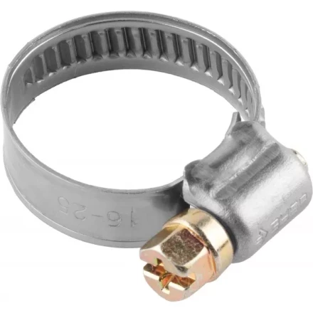 Хомуты ЗУБР "ЭКСПЕРТ", нерж. сталь, накатная лента 9 мм, 16-25 мм, 200 шт 37820-16-25-200 купить в Нижневартовске