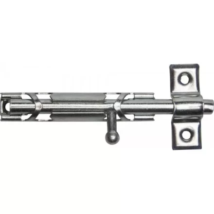 Шпингалет накладной "3Т-12" стальной, покрытие белый цинк, 80мм 37735-80 купить в Нижневартовске