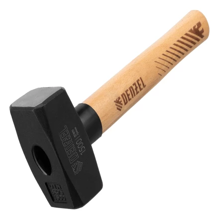 Кувалда, 1500 г Denzel 11019, кованая головка, буковая рукоятка купить в Нижневартовске