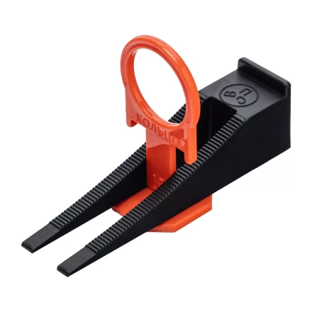 Комплект зажим + клин для системы выравнивания плитки СВП Кольцо, 50/50 шт. в ведре Сибртех 88112 купить в Нижневартовске