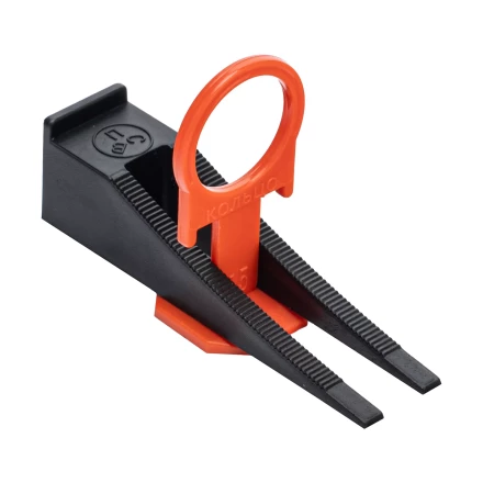 Комплект зажим + клин для системы выравнивания плитки СВП Кольцо, 50/50 шт. в ведре Сибртех 88112 купить в Нижневартовске