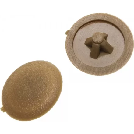 Заглушка декоративная ЗУБР под шуруп, цвет бук, шлиц №2, ТФ6, 40шт 4-308156-2 купить в Нижневартовске