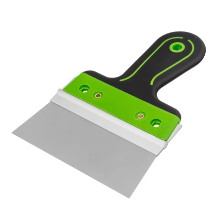 Шпатель фасадный Сибртех, нержавеющая сталь 420S45, 150 мм, 2-компонентная ручка, 85590 купить в Нижневартовске