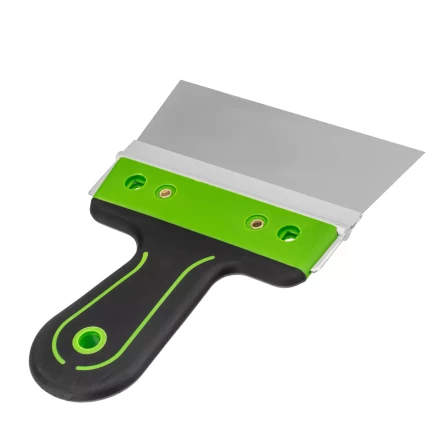 Шпатель фасадный Сибртех, нержавеющая сталь 420S45, 150 мм, 2-компонентная ручка, 85590 купить в Нижневартовске