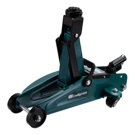 Домкрат гидравлический подкатной Сибртех 50833, 2 т, 127-330 мм, в пласт. кейсе купить в Нижневартовске