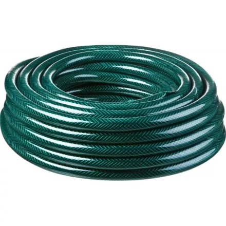 Шланг РОСТОК КЛАССИК поливочный, 8 атм., армированный, 3-х слойный, 1"х25м 40308-1-25 купить в Нижневартовске