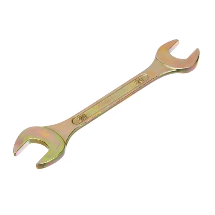 Набор ключей рожковых 6-22 мм, 8 шт, желтый цинк Сибртех 15280 купить в Нижневартовске