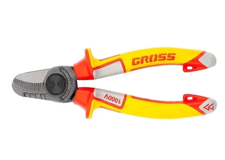 Кабелерез диэлектрические рукоятки до 1000 В трехкомпонентные рукоятки 160 мм GROSS 17725 купить в Нижневартовске