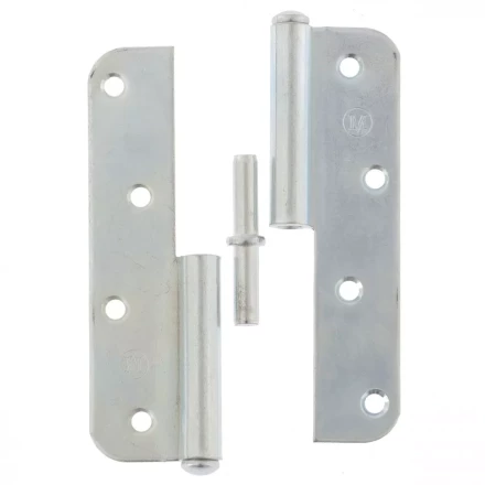 Петля накладная ПН1-130 правая цинк 4штуки Металлист Россия 91556 купить в Нижневартовске