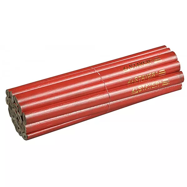 Карандаш STAYER разметочный графитный, 20шт, 180мм 06301-18-H20 купить в Нижневартовске
