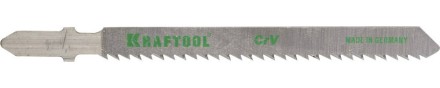 Полотна KRAFTOOL, T101BR, для эл/лобзика, Cr-V, по дереву, фанере, ламинату, обратный рез, EU-хвост., шаг 2,5мм, 75мм, 5шт 159516-2.5-S5 купить в Нижневартовске