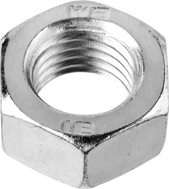 Гайка ГОСТ 5927-70, M20, 1 шт, кл. пр. 6, оцинкованная, ЗУБР 303556-20 купить в Нижневартовске