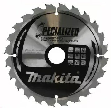 Диск пильный Makita, х355х30х3мм, 60 зуб,для дерева с гвоздями B-31463 купить в Нижневартовске