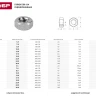 Гайка ГОСТ 5927-70, M14, 2 шт, кл. пр. 6, оцинкованная, ЗУБР 303556-14 купить в Нижневартовске