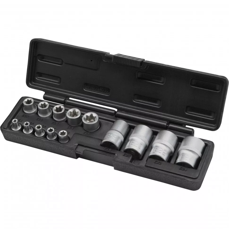 Набор головок TORX 14 предметов 1/4 3/8 1/2 Stels 13675 купить в Нижневартовске