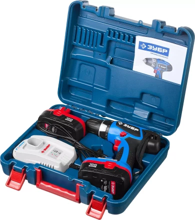 Дрель-шуруповерт 2 АКБ ЗДА-18-2 КИН20 серия ПРОФЕССИОНАЛ купить в Нижневартовске