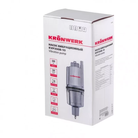 Вибрационный насос Kronwerk KVP300B-10 нижний забор 97239 купить в Нижневартовске