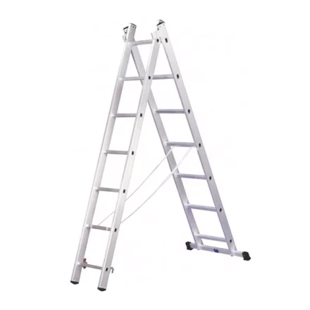 Лестница двухсекционная 2х11 ступеней ЭНКОР 69699 купить в Нижневартовске