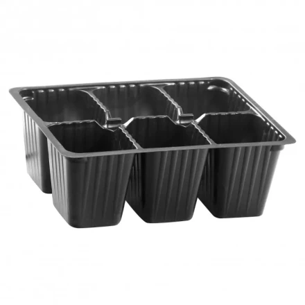 Кассета для рассады 180 х 135 х 60 мм 6 ячеек полистирол 5 шт 64346 купить в Нижневартовске