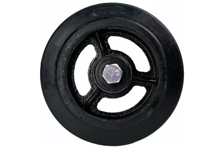 Большегрузное колесо на ось  HITCH 125*50 резина черная D54 (SZ085019) купить в Нижневартовске