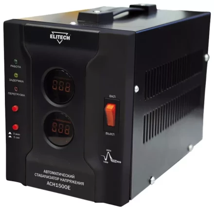 Стабилизатор напряжения ELITECH АСН 1500Е купить в Нижневартовске