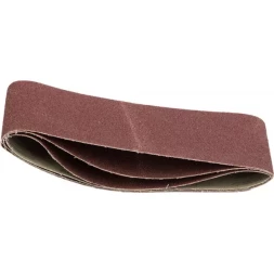 Лента STAYER &quot;MASTER&quot; шлифовальная универсальная бесконечная на тканевой основе, для ЛШМ, P60, 100х610мм, 3шт 35443-060