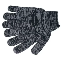 Перчатки х/б чёрные 10 класс  Россия 67788