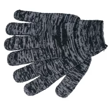 Перчатки х/б чёрные 10 класс  Россия 67788 купить в Нижневартовске