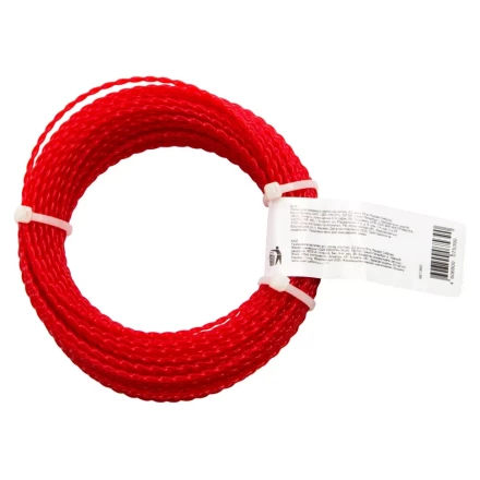 Леска для триммера овальная витая, 2.0 мм х 15 м, Россия Сибртех 961365 купить в Нижневартовске